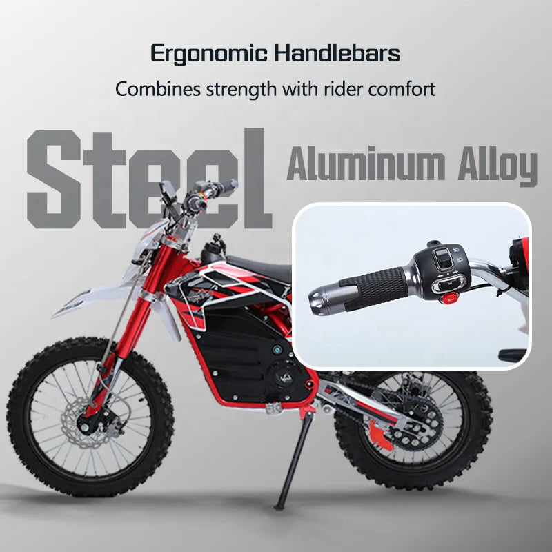 JMT-048586 60V 2000W Electric Dirt Bike for Adults - Off-Road Electric Dirt Bike , Top Speed 27.9 mph