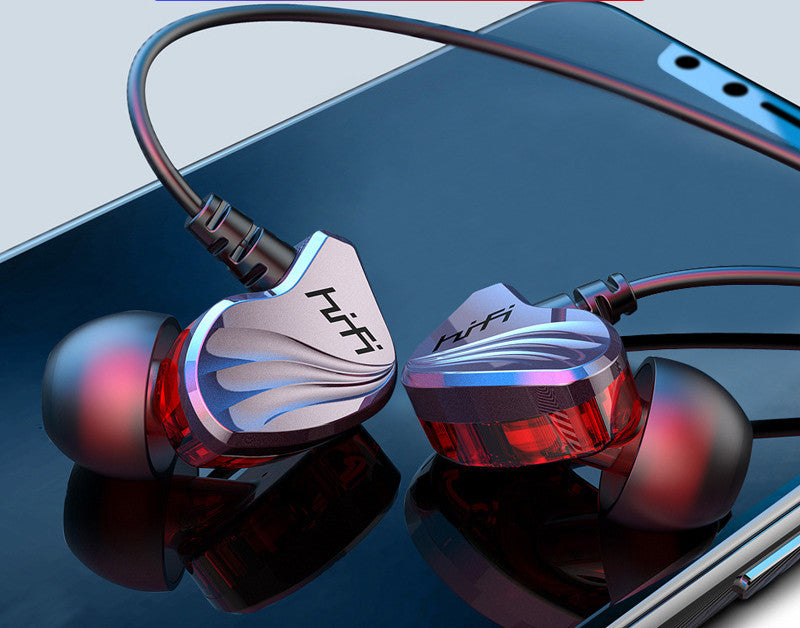 JMT-048650 In-Ear Wired Gaming Headphones with HiFi Sound, 3.5mm Connector and Silicone Earplugs