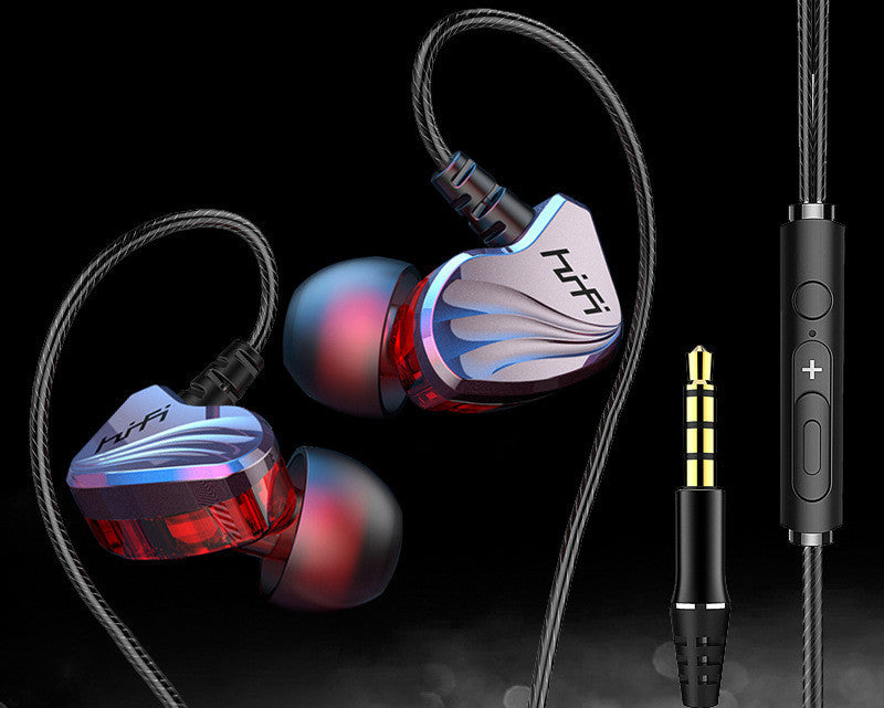 JMT-048650 In-Ear Wired Gaming Headphones with HiFi Sound, 3.5mm Connector and Silicone Earplugs