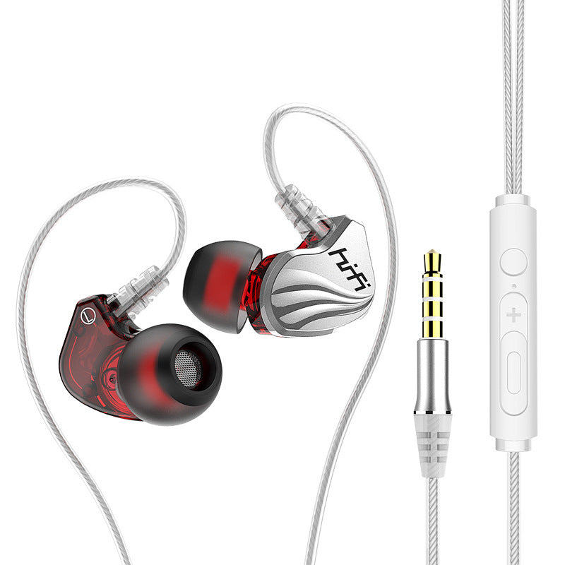 JMT-048650 In-Ear Wired Gaming Headphones with HiFi Sound, 3.5mm Connector and Silicone Earplugs