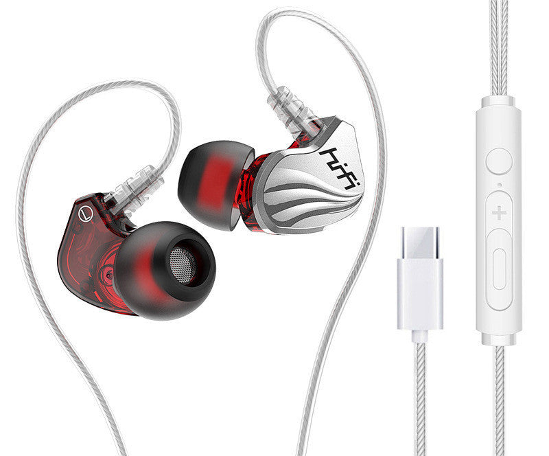 JMT-048650 In-Ear Wired Gaming Headphones with HiFi Sound, 3.5mm Connector and Silicone Earplugs