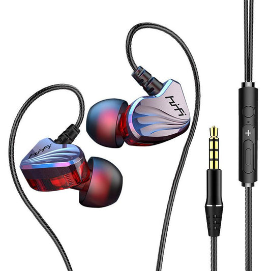 JMT-048650 In-Ear Wired Gaming Headphones with HiFi Sound, 3.5mm Connector and Silicone Earplugs
