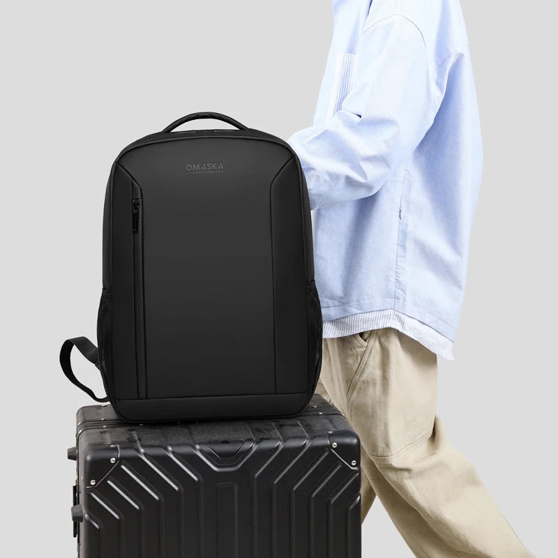 JMT-048842 Durable 15.6 Inch Business Laptop Backpack for Men with Custom Design