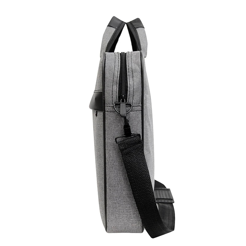 JMT-050634 Multifunction Waterproof Oxford Briefcase for Men - Laptop Messenger Bag with Sling Sleeve