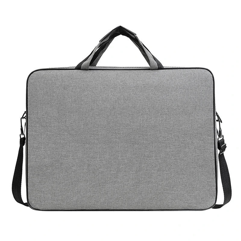 JMT-050634 Multifunction Waterproof Oxford Briefcase for Men - Laptop Messenger Bag with Sling Sleeve