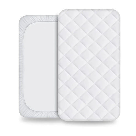 JMT-050890 Waterproof Bamboo Fitted Mattress Protector for Cot Bed and Crib