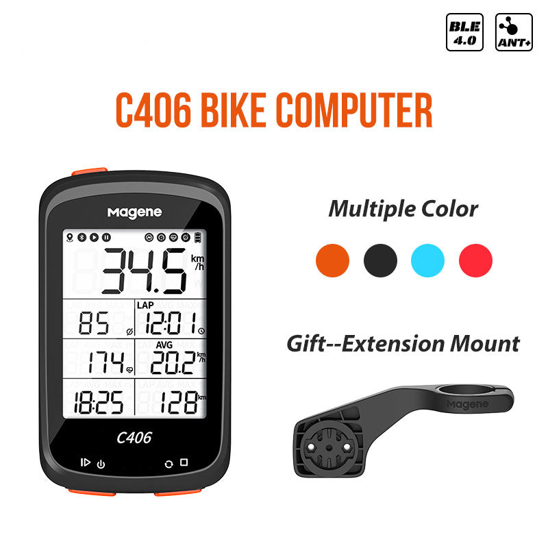 JMT-050890 Waterproof Wireless GPS Cycling Speedometer with Smart Code Display