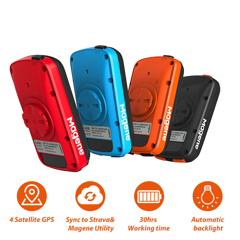 JMT-050890 Waterproof Wireless GPS Cycling Speedometer with Smart Code Display