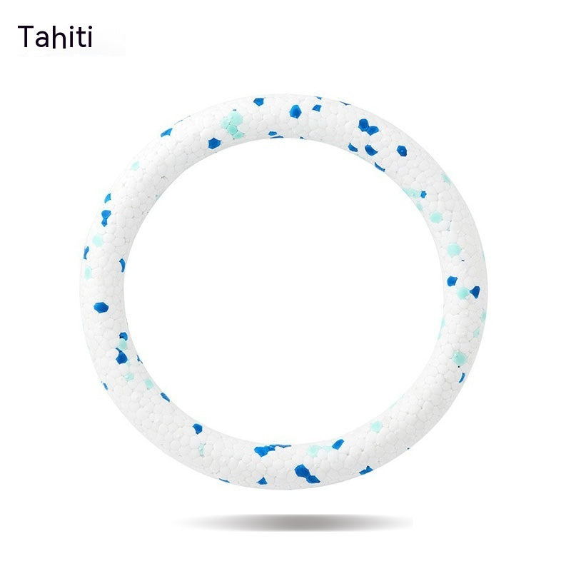 JMT-050954 ETPU Bite Resistant Dog Toy Ring - 18cm Diameter, Suitable for Dogs Under 12KG, Available in Three Colors