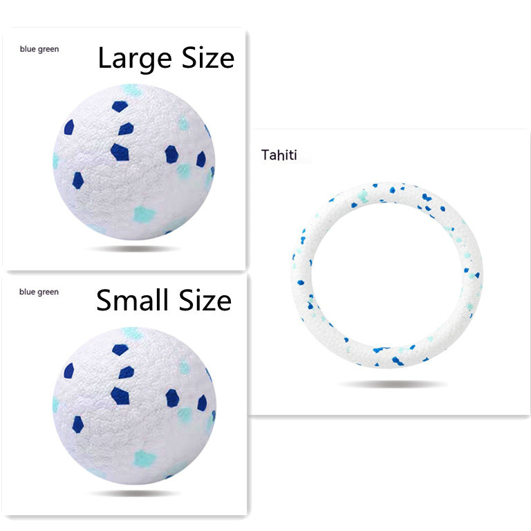 JMT-050954 ETPU Bite Resistant Dog Toy Ring - 18cm Diameter, Suitable for Dogs Under 12KG, Available in Three Colors