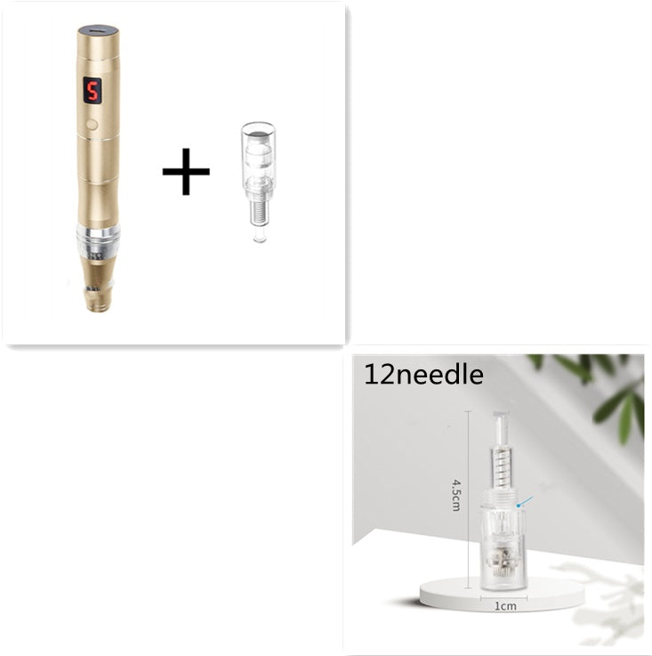 JMT-050954 Rechargeable Electric Micro-needle Instrument with LCD Display and USB Charging
