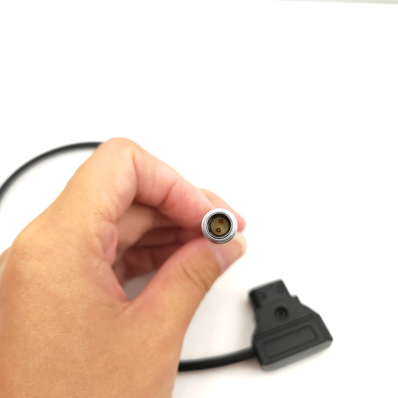 JMT-051146 D-TAP to LEMO 2-Pin Power Cable for Teradek Bolt Pro 300 RX - 60cm Length, Black