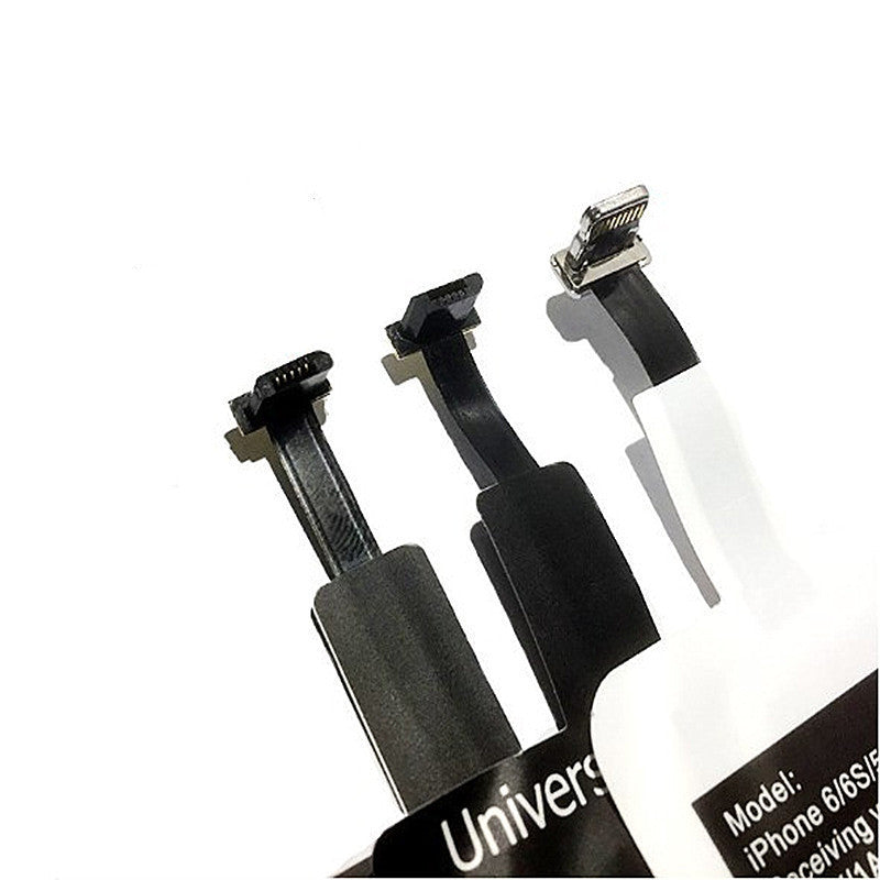JMT-051146 Wireless Charging Receiver for Compatible Mobile Phones and iPhone Models, QI Standard, 5V Input Output, Induction Mode, Compact Design