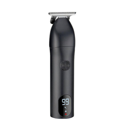 JMT-051210 LCD Display Electric Clipper with Stainless Steel Blades and Dual Charging Mode