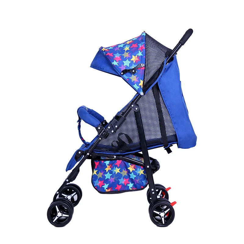 JMT-051402 3-in-1 Lightweight Baby Stroller with 5-Point Safety Harness, Foldable Design for Infants Aged 0-3