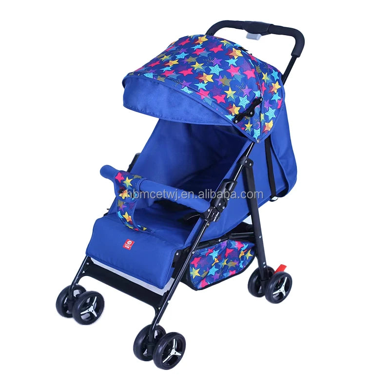 JMT-051402 3-in-1 Lightweight Baby Stroller with 5-Point Safety Harness, Foldable Design for Infants Aged 0-3