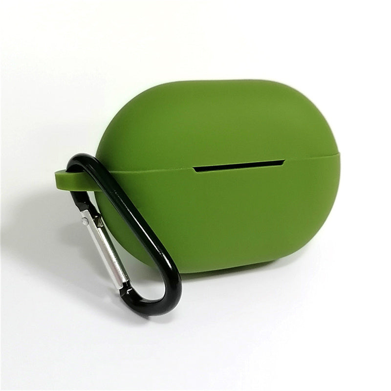 JMT-051786 Silicone Protective Sleeve for Huawei FreeBuds Pro with Anti-Lost Carabiner