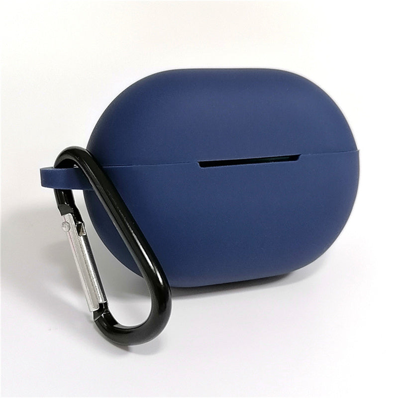 JMT-051786 Silicone Protective Sleeve for Huawei FreeBuds Pro with Anti-Lost Carabiner