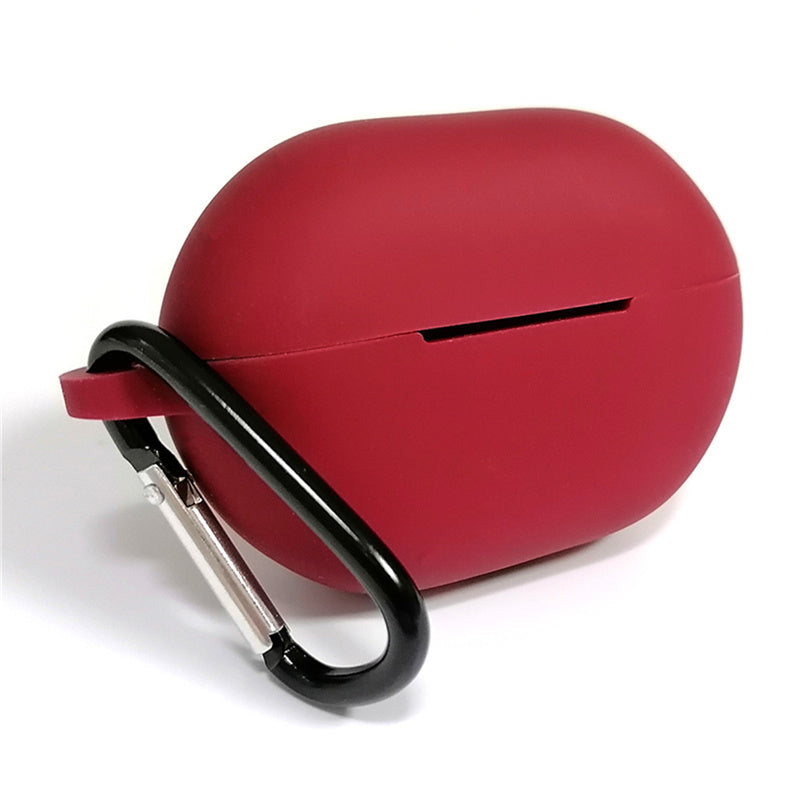 JMT-051786 Silicone Protective Sleeve for Huawei FreeBuds Pro with Anti-Lost Carabiner