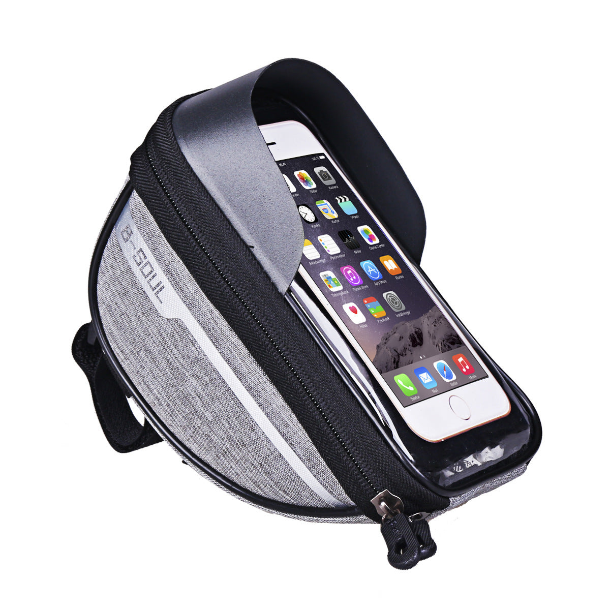 JMT-051978 Bicycle Phone Holder with 7-Inch Touch Screen for Most Smartphones - Lightweight and Secure Design in Multiple Colors