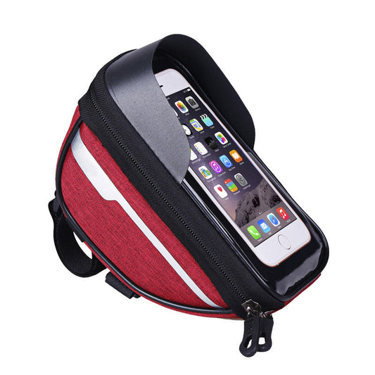 JMT-051978 Bicycle Phone Holder with 7-Inch Touch Screen for Most Smartphones - Lightweight and Secure Design in Multiple Colors