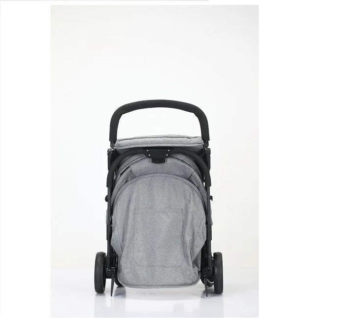JMT-051978 Compact Folding Baby Stroller with Adjustable Backrest and Canopy for Easy Travel