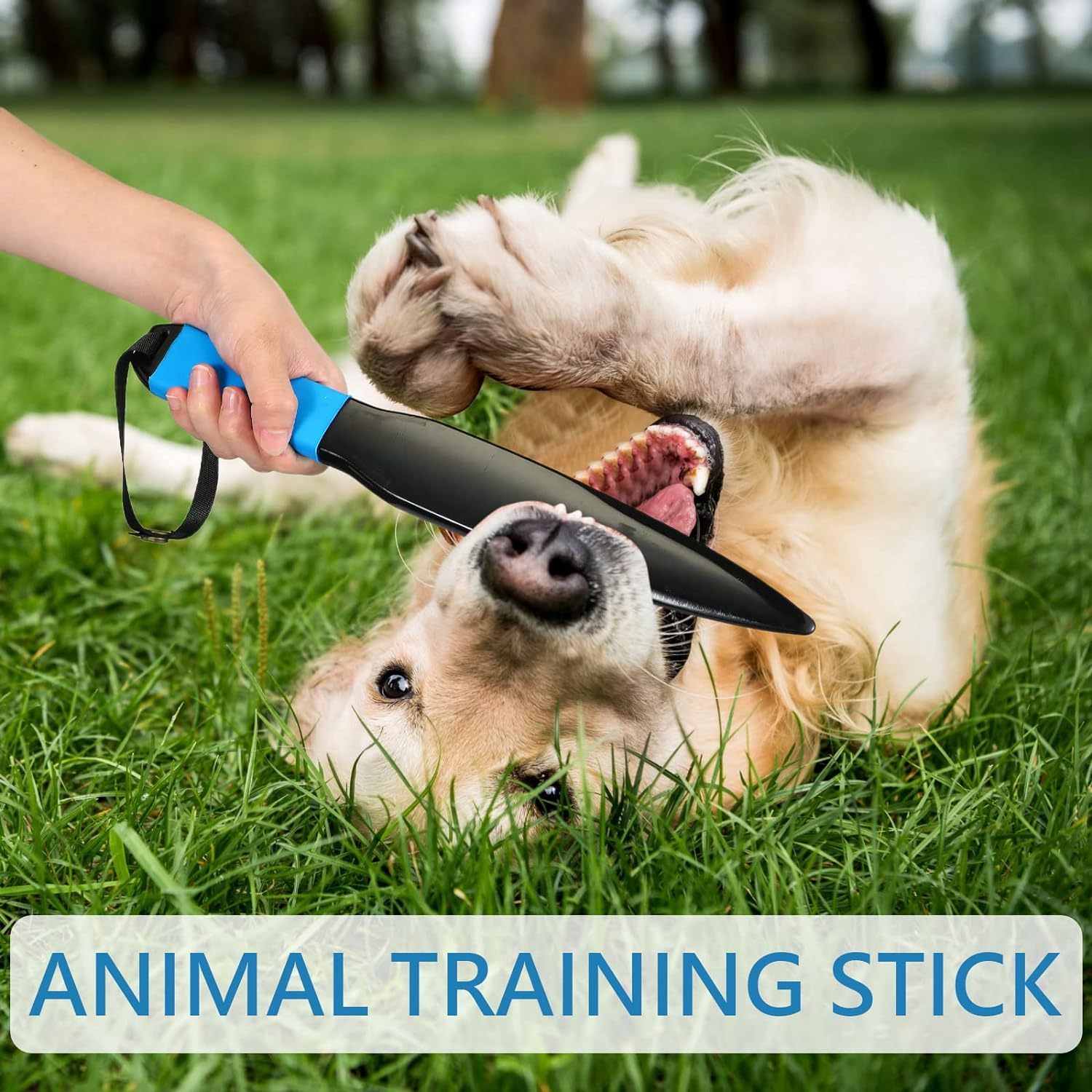 JMT-052106 Dog Break Stick for Training and Chewing - Durable Nylon No Bite Training Tool for Small and Medium Dogs