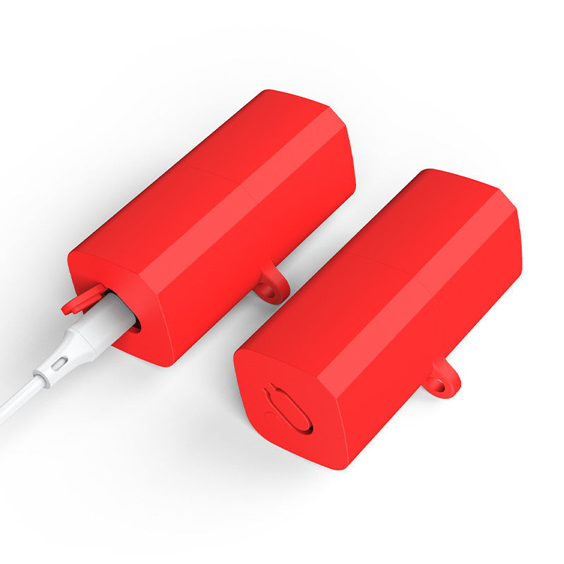 JMT-052106 Fashionable Silicone Case for Huawei FreeBuds Lipstick - Red and Wine Red