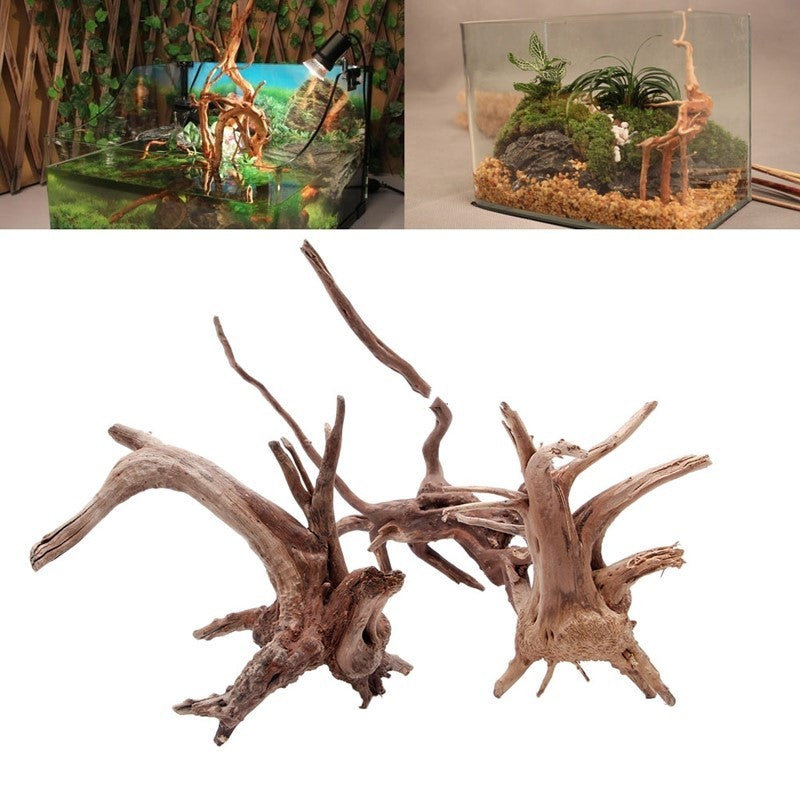 JMT-052298 Sunken Tree Root Fish Tank Decoration for Aquatic Landscapes – Available in Multiple Sizes