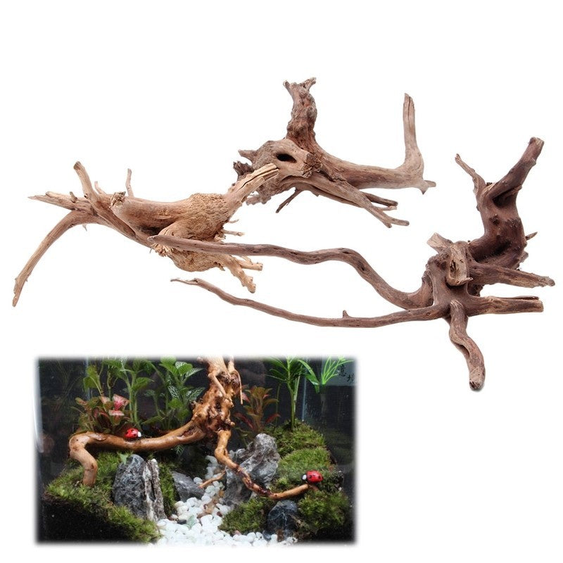 JMT-052298 Sunken Tree Root Fish Tank Decoration for Aquatic Landscapes – Available in Multiple Sizes