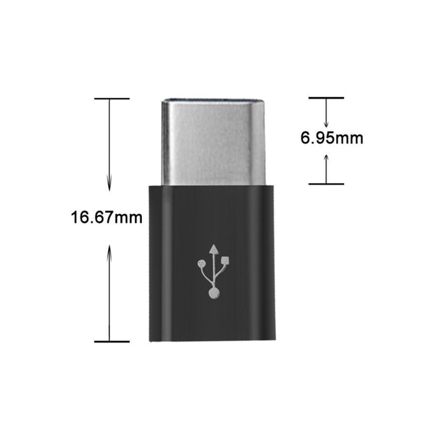 JMT-052298 USB-C to Micro USB Adapter - 10 Pack, Compatible with Android Devices and More