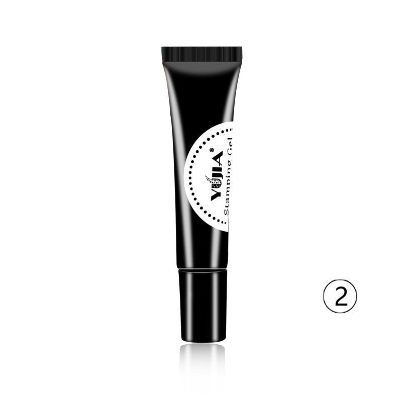 JMT-052426 Nail Printing Glue - 8ml Environmental Friendly, Glossy Finish, Available in 8 Elegant Colors