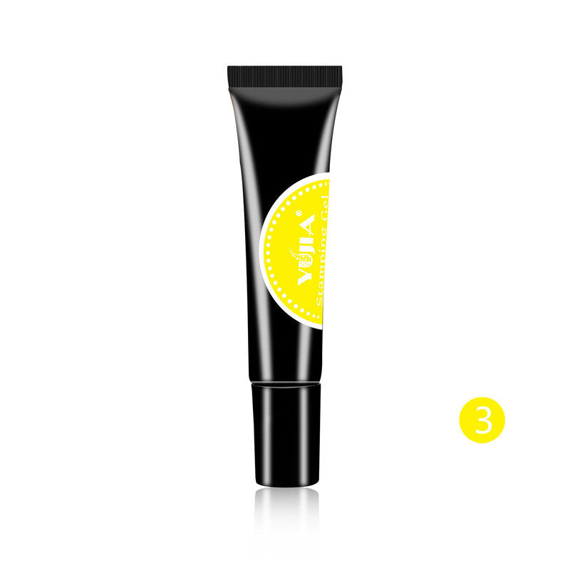 JMT-052426 Nail Printing Glue - 8ml Environmental Friendly, Glossy Finish, Available in 8 Elegant Colors