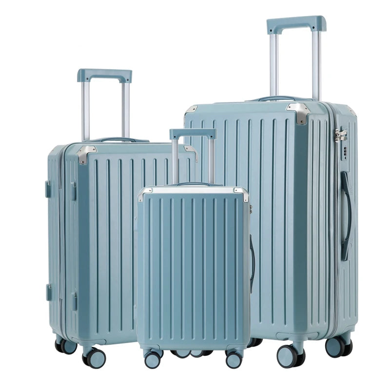 JMT-053002 Custom ABS Trolley Carry-On Luggage Set - 14, 20, 24, 28 Inch Travel Cases
