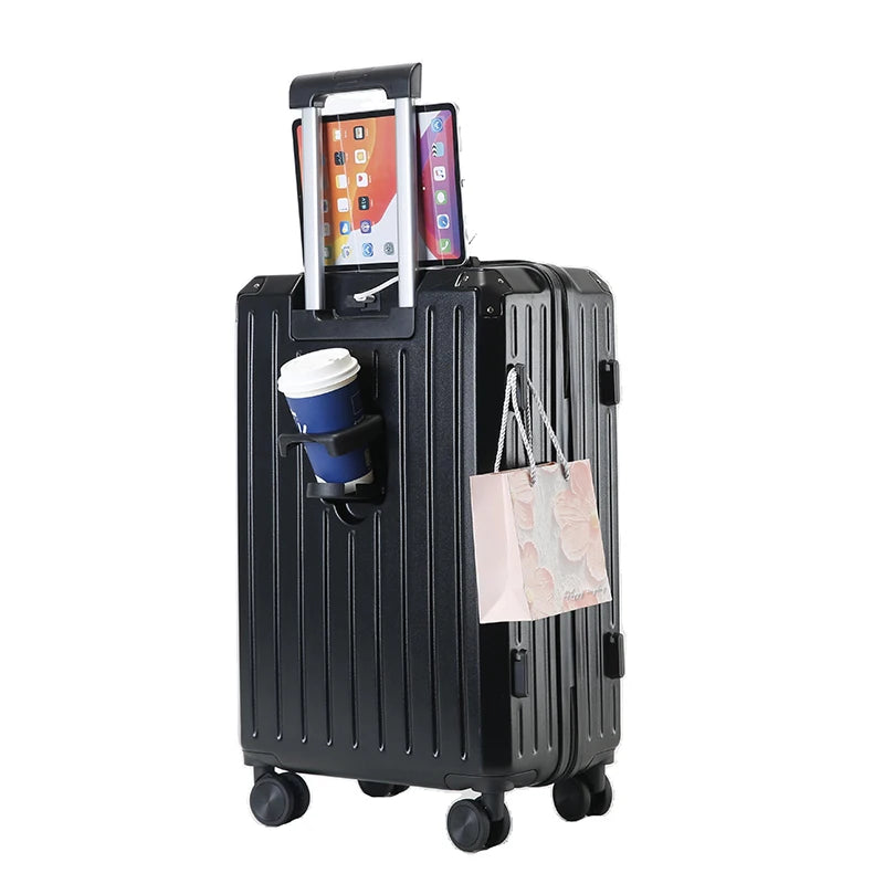 JMT-053002 Custom ABS Trolley Carry-On Luggage Set - 14, 20, 24, 28 Inch Travel Cases