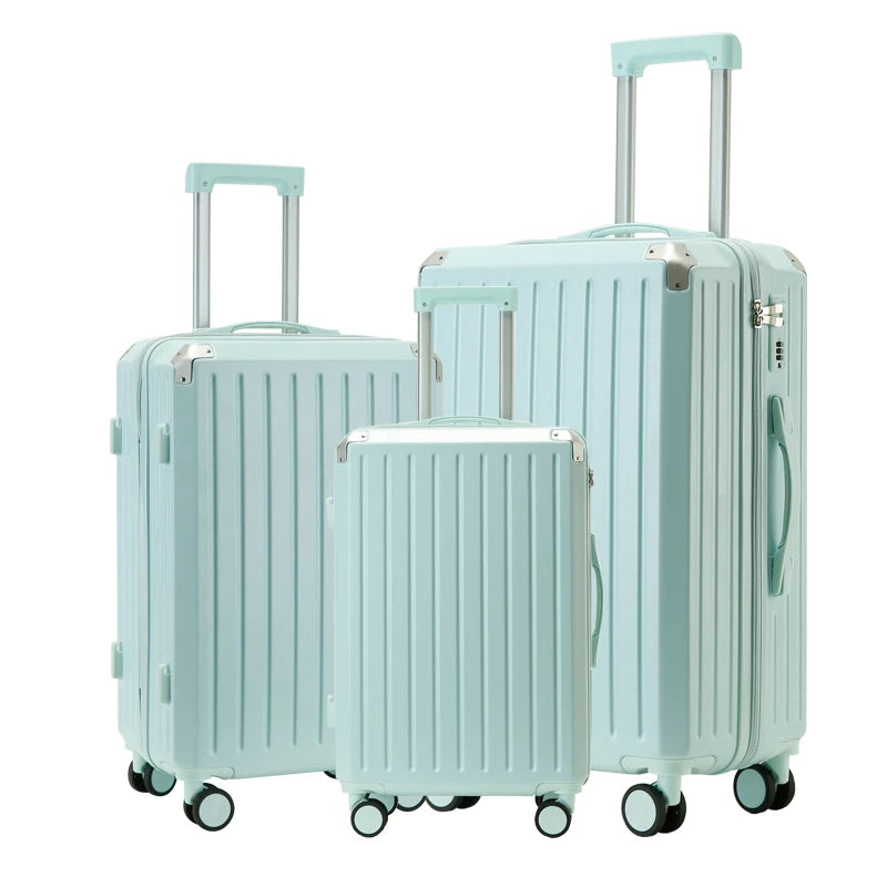 JMT-053002 Custom ABS Trolley Carry-On Luggage Set - 14, 20, 24, 28 Inch Travel Cases