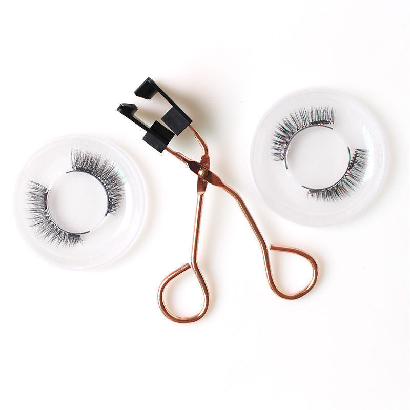 JMT-053386 Magnetic Eyelash Kit with Applicator – No Glue, Reusable Synthetic Fiber Lashes for Easy Application and Removal