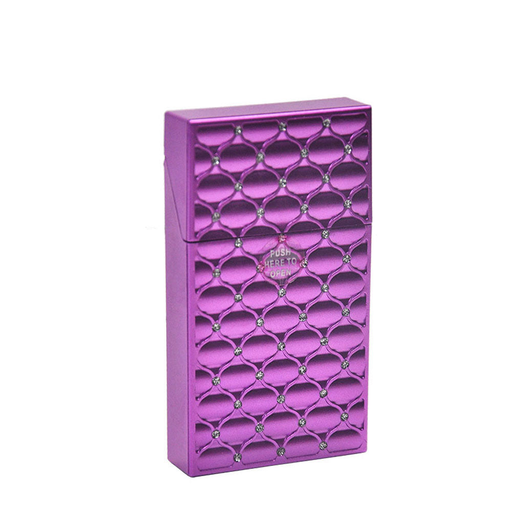 JMT-053450 20-Piece Multifunctional Hand-Rolling Cigarette Case with Windproof Function and Accessories