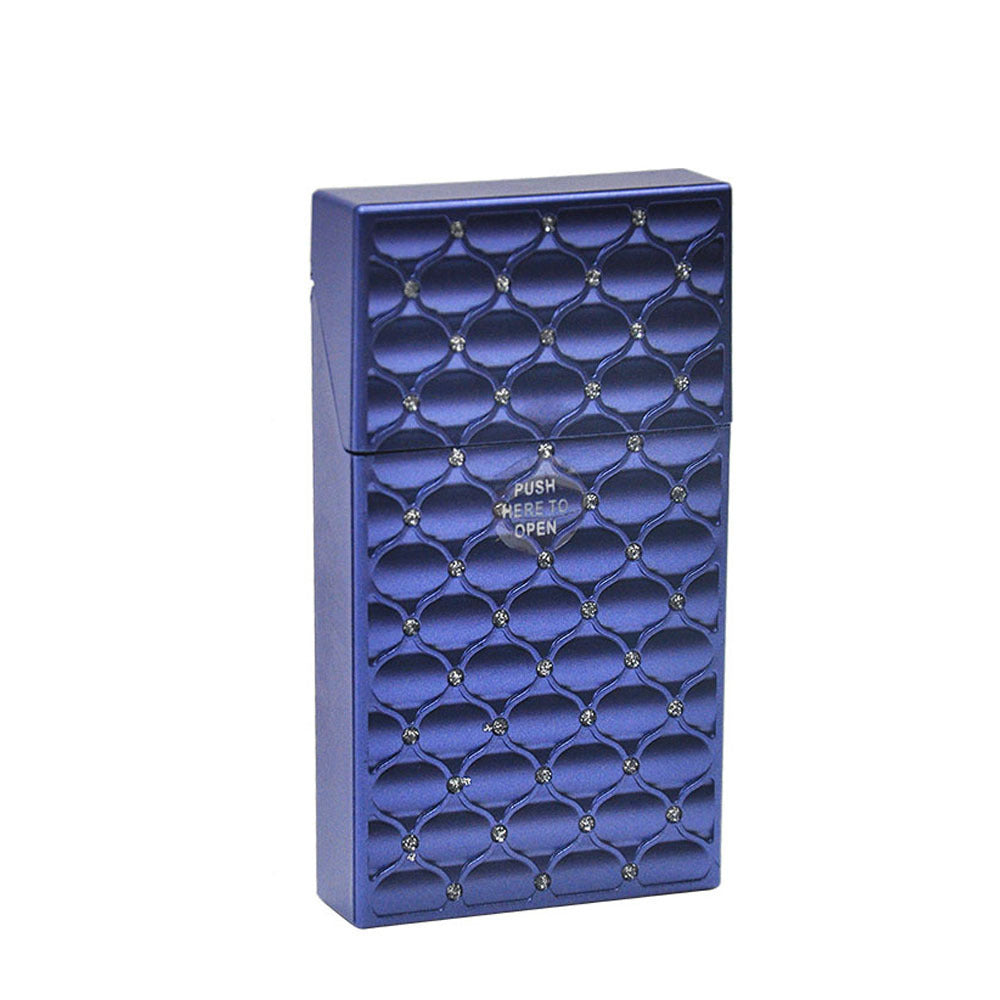 JMT-053450 20-Piece Multifunctional Hand-Rolling Cigarette Case with Windproof Function and Accessories