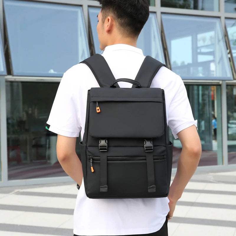 JMT-053450 Large Capacity Durable Travel Laptop Backpack with USB Charging Port and Custom Logo Options
