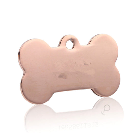 JMT-053450 Personalized Stainless Steel Pet ID Tags for Dogs and Cats with Free Engraving