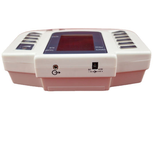 JMT-053514 16-Sticker English Massager - Portable Relaxation Device for Neck, Waist, Legs, and Feet