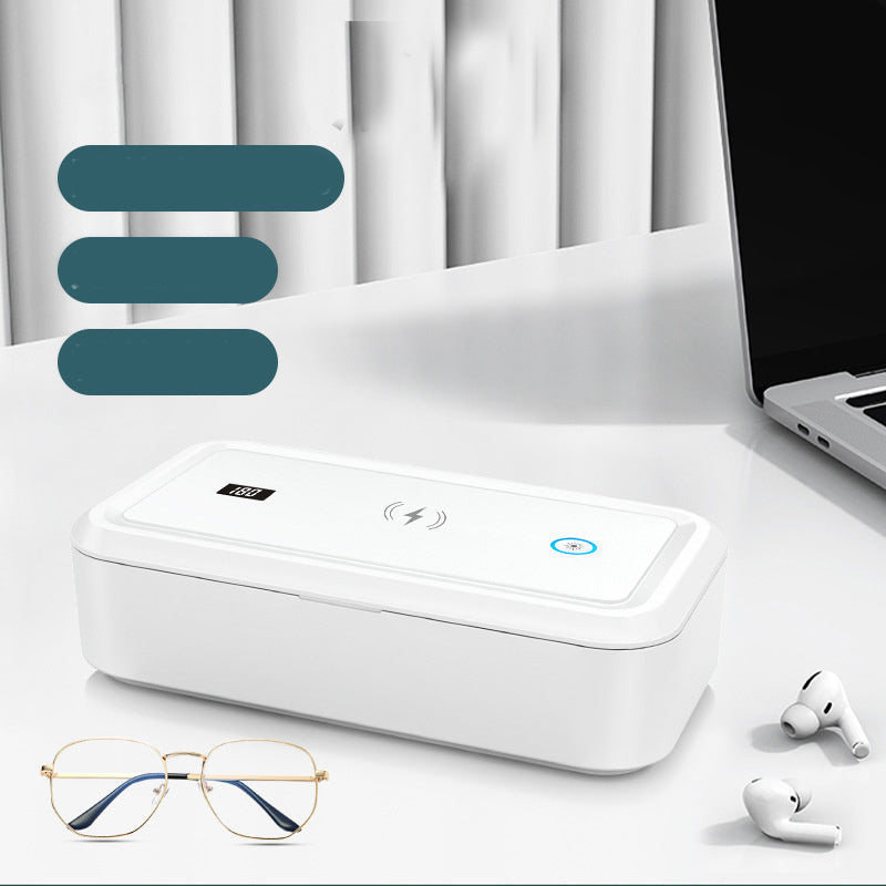 JMT-054218 Cell Phone Disinfection Box with USB Power Supply and Mechanical Timing Function