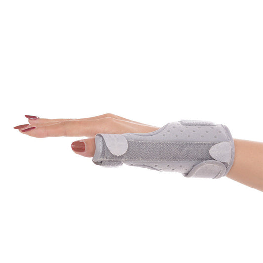 JMT-054666 Finger Fixation Belt for Thumb and Wrist Injury Protection, One Size Grey Finger Cot