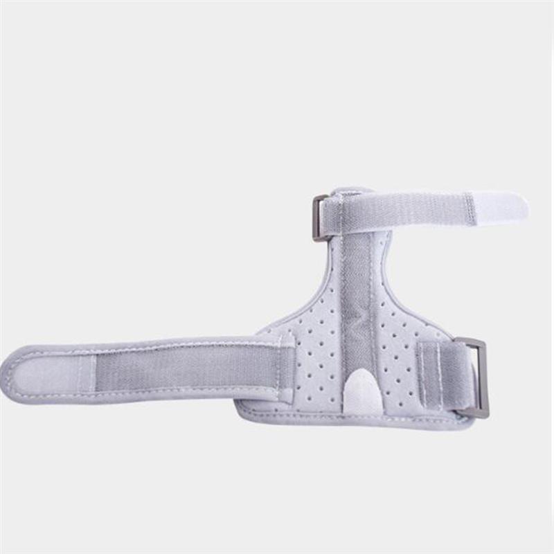 JMT-054666 Finger Fixation Belt for Thumb and Wrist Injury Protection, One Size Grey Finger Cot