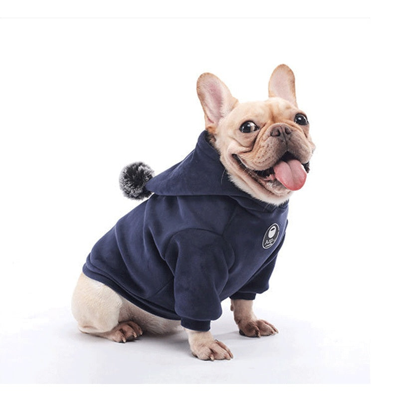 JMT-055050 Super Soft Coral Fleece Pet Sweater for Dogs - Cozy Autumn and Winter Wear, Multiple Sizes Available