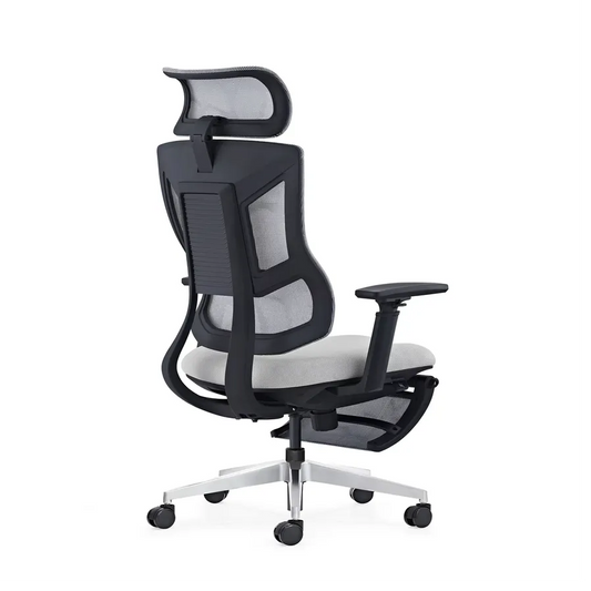 JMT-055178 Ergonomic Adjustable Office Chair with Mesh Back and Comfortable Foam Seat for Home and Conference Use