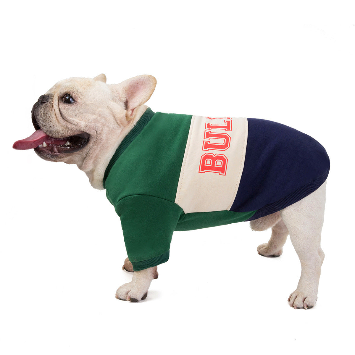 JMT-055498 Cozy Cotton Dog Sweater for Autumn and Winter - Available in Green and Wine Red, Sizes S to XXL