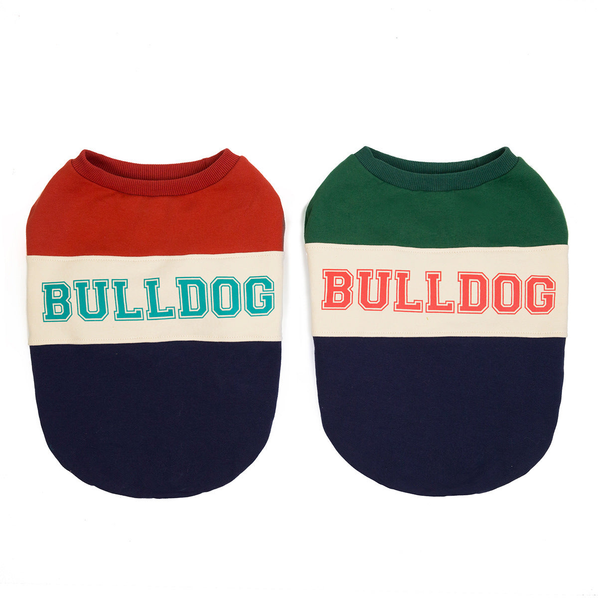 JMT-055498 Cozy Cotton Dog Sweater for Autumn and Winter - Available in Green and Wine Red, Sizes S to XXL