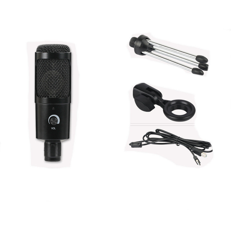 JMT-055754 Condenser Microphone for Computer and Live Recording - Super-Cardioid, Wireless, 7.1 Channel, 135mm Dimension